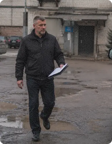 водитель с документами