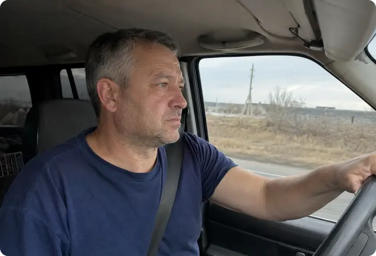 водитель за рулем
